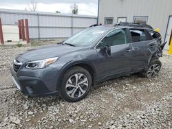 Subaru Outback Limited salvage cars for sale: 2021 Subaru Outback Limited