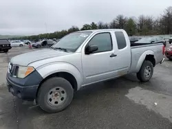 Salvage cars for sale from Copart Brookhaven, NY: 2005 Nissan Frontier King Cab XE
