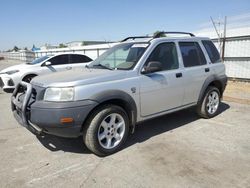 Salvage cars for sale at Bakersfield, CA auction: 2002 Land Rover Freelander SE