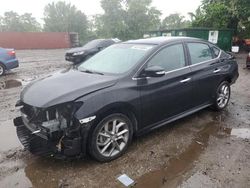 Salvage cars for sale at Baltimore, MD auction: 2015 Nissan Sentra S