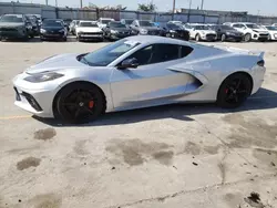 Salvage cars for sale from Copart Los Angeles, CA: 2020 Chevrolet Corvette Stingray 1LT