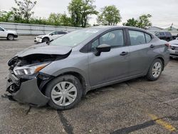 Salvage cars for sale at West Mifflin, PA auction: 2020 Nissan Versa S