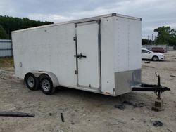 Salvage Trucks with No Bids Yet For Sale at auction: 2016 Pace American Trailer