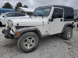 Salvage cars for sale at Prairie Grove, AR auction: 2006 Jeep Wrangler / TJ SE