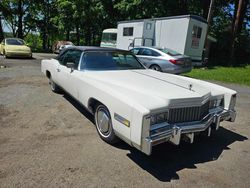 Salvage cars for sale at Hillsborough, NJ auction: 1975 Cadillac EL Dorado