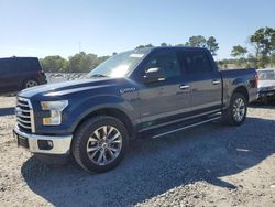 Salvage cars for sale at Byron, GA auction: 2016 Ford F150 Supercrew