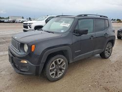 Salvage cars for sale at Houston, TX auction: 2017 Jeep Renegade Latitude