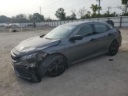 Honda Civic ex salvage cars for sale: 2018 Honda Civic EX