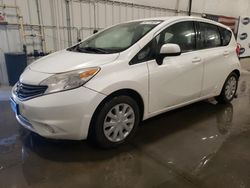 Salvage cars for sale at Avon, MN auction: 2014 Nissan Versa Note S