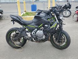 Salvage cars for sale from Copart Brookhaven, NY: 2018 Kawasaki ER650 H