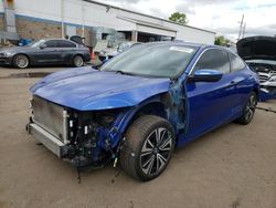 Salvage cars for sale at New Britain, CT auction: 2017 Honda Civic EX