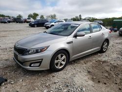 Salvage cars for sale from Copart West Warren, MA: 2015 KIA Optima LX