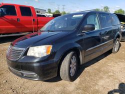 Salvage cars for sale from Copart Elgin, IL: 2014 Chrysler Town & Country Touring