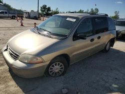 Salvage cars for sale at Pekin, IL auction: 1999 Ford Windstar LX