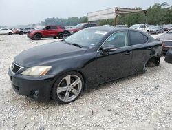 Salvage cars for sale from Copart Houston, TX: 2012 Lexus IS 250