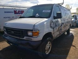 Salvage cars for sale from Copart Elgin, IL: 2006 Ford Econoline E250 Van