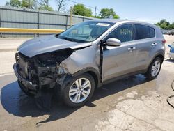 KIA Vehiculos salvage en venta: 2017 KIA Sportage LX