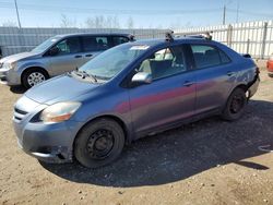 Salvage cars for sale at Nisku, AB auction: 2007 Toyota Yaris