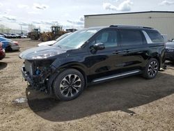 Salvage cars for sale from Copart Rocky View County, AB: 2024 KIA Carnival EX