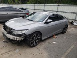 Vehiculos salvage en venta de Copart Savannah, GA: 2018 Honda Civic SI