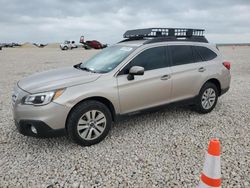 Salvage cars for sale from Copart New Braunfels, TX: 2017 Subaru Outback 2.5I Premium