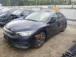 Salvage cars for sale at Seaford, DE auction: 2016 Honda Civic EX