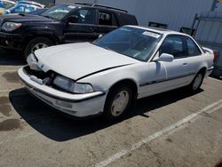 Salvage cars for sale at Vallejo, CA auction: 1991 Acura Integra LS Special