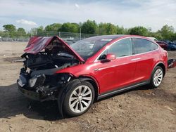 Salvage cars for sale from Copart Chalfont, PA: 2017 Tesla Model X