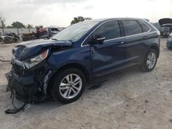 Salvage cars for sale from Copart Haslet, TX: 2017 Ford Edge SEL