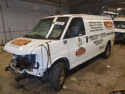 Salvage cars for sale from Copart Wheeling, IL: 2020 Chevrolet Express G2500