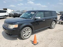 Salvage cars for sale at Houston, TX auction: 2009 Ford Flex Limited