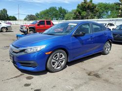 Salvage cars for sale at Moraine, OH auction: 2017 Honda Civic LX