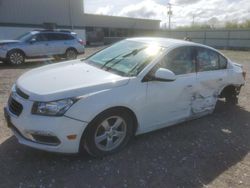 Salvage cars for sale from Copart Leroy, NY: 2015 Chevrolet Cruze LT