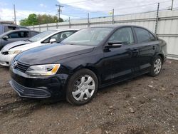 Salvage cars for sale at New Britain, CT auction: 2012 Volkswagen Jetta SE