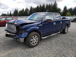 Salvage cars for sale from Copart Graham, WA: 2011 Ford F150 Supercrew