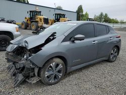 Nissan salvage cars for sale: 2019 Nissan Leaf S