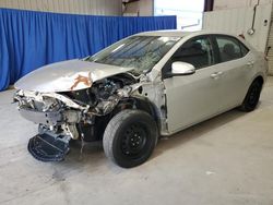 Salvage cars for sale at Hurricane, WV auction: 2016 Toyota Corolla L