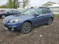 Salvage cars for sale at Central Square, NY auction: 2017 Subaru Outback 2.5I Limited