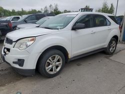 Salvage cars for sale at Duryea, PA auction: 2014 Chevrolet Equinox LS