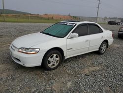 Salvage cars for sale from Copart Tifton, GA: 1998 Honda Accord EX