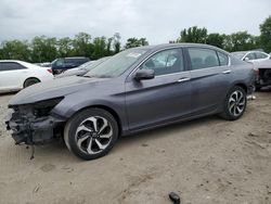 Honda salvage cars for sale: 2017 Honda Accord EXL