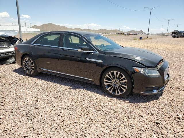 2017 Lincoln Continental Select