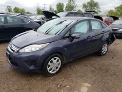 Salvage cars for sale from Copart Elgin, IL: 2013 Ford Fiesta SE