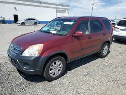 Salvage cars for sale at Farr West, UT auction: 2006 Honda CR-V EX