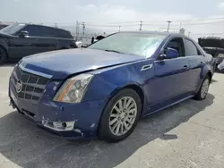 Salvage cars for sale at Sun Valley, CA auction: 2012 Cadillac CTS Luxury Collection