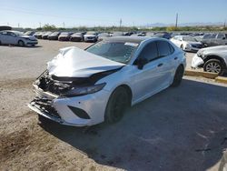 Salvage cars for sale from Copart Tucson, AZ: 2018 Toyota Camry XSE
