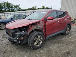 Salvage cars for sale at Spartanburg, SC auction: 2017 Hyundai Santa FE Sport