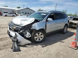 Salvage cars for sale from Copart Pekin, IL: 2014 Chevrolet Traverse LT