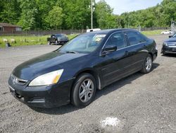 Salvage cars for sale from Copart Finksburg, MD: 2006 Honda Accord EX