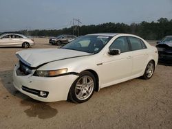 Salvage cars for sale from Copart Greenwell Springs, LA: 2008 Acura TL